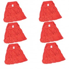 Refil mop �mido com loop e cinta 6 pe�as - MVRL40VM