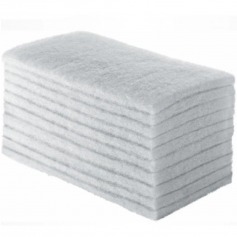 Esponja em fibra macia 10 x 26 cm pacote com 10 unidades