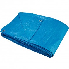 Lona de polietileno 8 x 4 m 100 micra azul