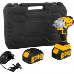 Chave de impacto a bateria 20V encaixe de 1/2