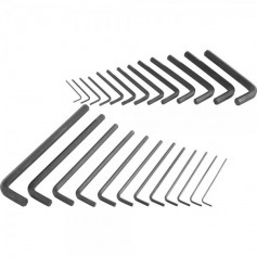 Jogo de chaves allen 1,5 a 10 mm e 1/16 Jogo de chaves allen 1,5 a 10 mm e 1/16