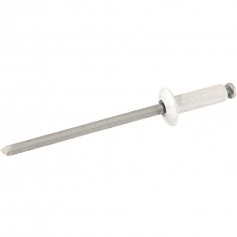 Rebite de repuxo 4,0 x 12 mm com 1.000 peas