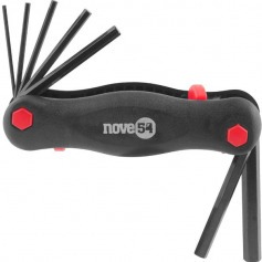 Jogo de chave allen 2 a 8 mm com suporte 7 peças Jogo de chave allen 2 a 8 mm com suporte 7 peças