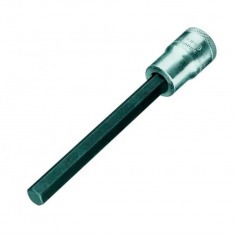 Chave soquete allen longa 12 mm encaixe 1/2 Chave soquete allen longa 12 mm encaixe 1/2