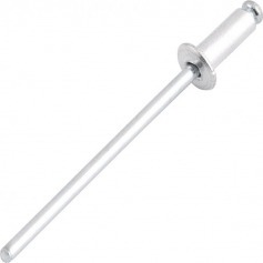 Rebite de repuxo em alumínio 3,2 mm x 8 mm com 100 peças Rebite de repuxo em alumínio 3,2 mm x 8 mm com 100 peças