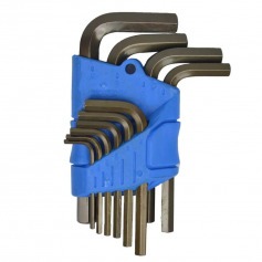 Jogo de chave allen 1/8 a 9/16 Jogo de chave allen 1/8 a 9/16