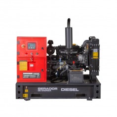 Gerador de energia 23 Kva a diesel partida eltrica trifsico 220V- DLS 190-T2