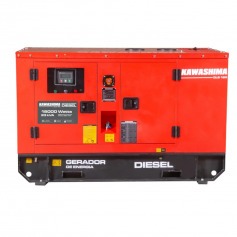 Gerador de energia 23 Kva a diesel cabinado trifsico 220V- DLS 190-ST2