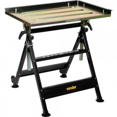 Bancada de trabalho para soldador ajust�vel em 3 posi��es