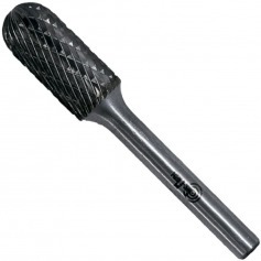 Lima rotativa endurecida cil�ndrica redonda 6 x 16 mm haste 6 mm - 23.221