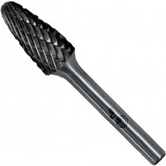 Lima rotativa endurecida em arvore 12 x 25 mm haste 6 mm - 23.201