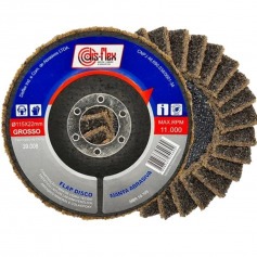 Disco de lixa flap disc manta abrasiva 4.1/2