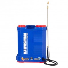 Pulverizador costal agr�cola a bateria 20 litros com 6 bicos - PEG 201