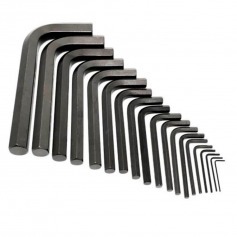 Jogo de chave allen 1,5 a 24 mm com 19 peas - 42-19M