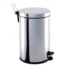 Lixeira inox 5L com pedal e balde - 3040/002
