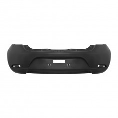 Para-choque Sandeiro 2014 a 2019 traseiro preto liso - 4138