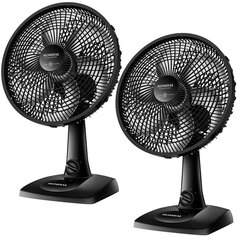 Kit 2 Ventiladores de mesa 30 cm 6 pás com 3 velocidades - VSP-30-B Kit 2 Ventiladores de mesa 30 cm 6 pás com 3 velocidades - VSP-30-B