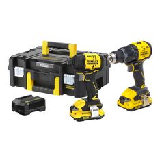 Combo Furadeira Parafusadeira de Impacto 20V SBD716 + Parafusadeira de Impacto 20V SBI811 - SBDI466D2T 