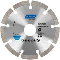Disco diamantado segmentado 110 mm para concreto e alvenaria - Standard Disco diamantado segmentado 110 mm para concreto e alvenaria - Standard