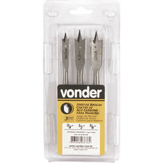 Jogo de broca chata  3/8