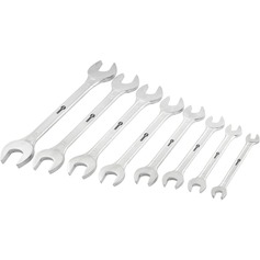 Jogo de chave fixa 6 a 22 mm 8 pe�as com suporte pl�stico