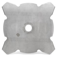L�mina para ro�adeira com 4 dentes 4 x 255 mm 
