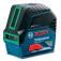 N�vel a laser verde com 2 linhas e 2 pontos de prumo - GCL 2-15G