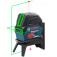 N�vel a laser verde com 2 linhas e 2 pontos de prumo - GCL 2-15G