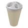 Dispensador de copos descart�veis com 5 cavidades - DC51BG
