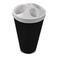 Dispensador de copos descart�veis com 5 cavidades - DC51PR