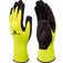 Luva em malha poli�ster amarela G - Apollon