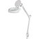 Lupa articulada com LED com fixador para bancada   110V/220V