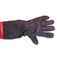 Luva de raspa soldador 15 cm com refor�o - RLL-LS15