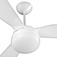 Ventilador de teto Led 3 p�s branco - F�nix LED  110V