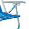 Cadeira de praia em alumnio dobrvel 5 posies