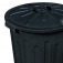 Lixeira pl�stica redonda 65 litros - CF65PT