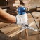 Tupia manual 550 watts com pin�a de 6 mm e 1/4