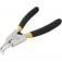 Alicate para anis externos bico curvo 4.1/2