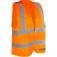 Colete refletivo tipo bluso sem bolso laranja - CV 103  