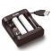 Carregador para pilhas AA/AAA e bateria 9V com cabo USB -SCUSB
