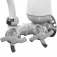 Torneira com filtro bica m�vel de parede quadriseta - Acqua E05