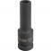 Soquete sextavado de impacto longo 10 mm encaixe 1/2