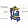 Compressor de ar de parafuso 15 hp 163 litros 7,5 bar 220V - Rotor Plus 15