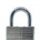 Cadeado em a�o l�minado 40 mm com chave plana