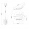 P� de bico com cabo de madeira 71 cm empunhadura D - 77459434