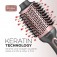 Escova secadora 1200W 3 em 1 Grey Rose Keratin - ES-11-BI  110V/220V Escova secadora 1200W 3 em 1 Grey Rose Keratin - ES-11-BI  110V/220V