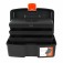 Maleta pl�stica para ferramentas 365 x 230 x 197 mm com 3 bandejas articuladas Premium