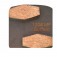 Conjunto abrasivo #120 fino para Politriz BF 2800 com 3 pe�as - 12781