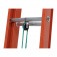 Escada de fibra de vidro extens�vel 3,60 x 6 m 20 degraus - ESC36060