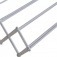 Varal sanfonado 80 x 19 x 45 cm em alum�nio
